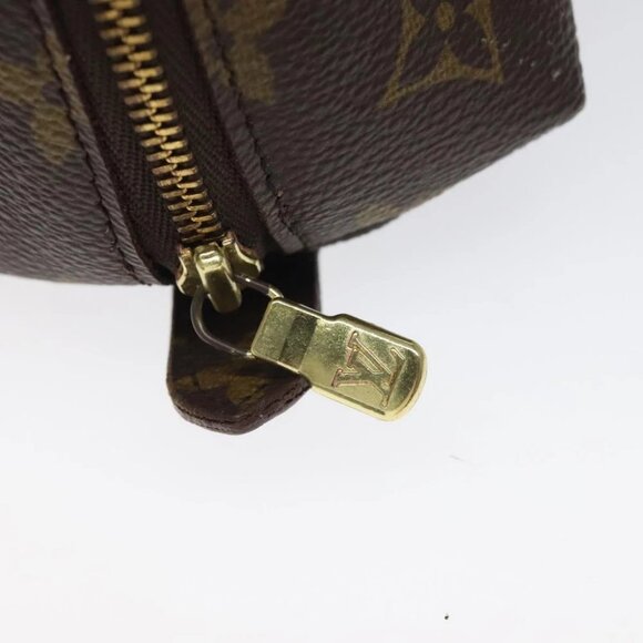 LOUIS VUITTON Monogram Trousse Demi Ronde Cosmetic Pouch - Picture 10 of 15